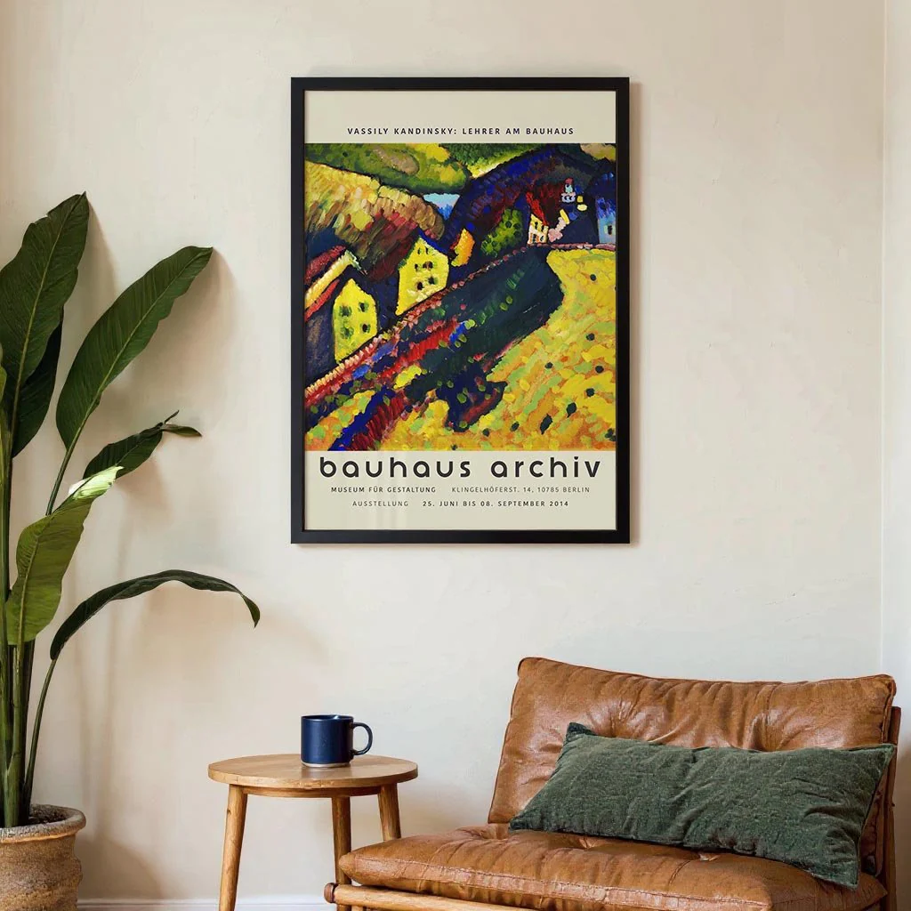 Houses at Murnau by Wassily Kandinsky Exhibition - Image 3