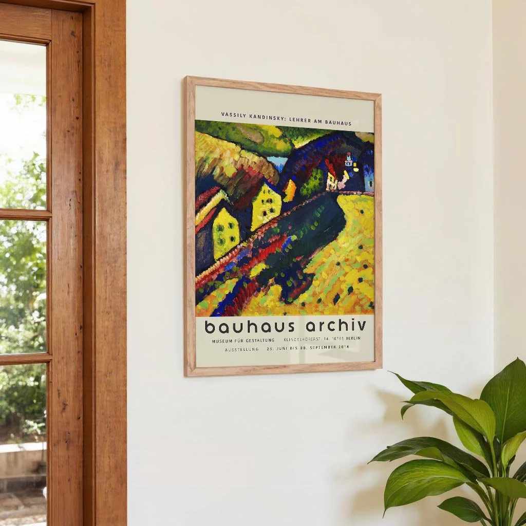 Houses at Murnau by Wassily Kandinsky Exhibition - Image 4
