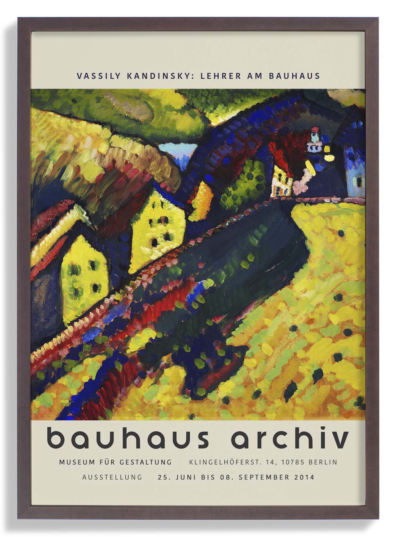 Houses at Murnau by Wassily Kandinsky Exhibition - Image 7