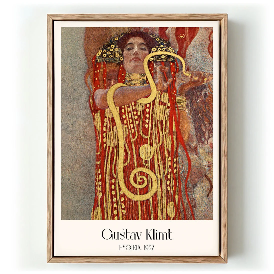 Hygieia by Gustav Klimt