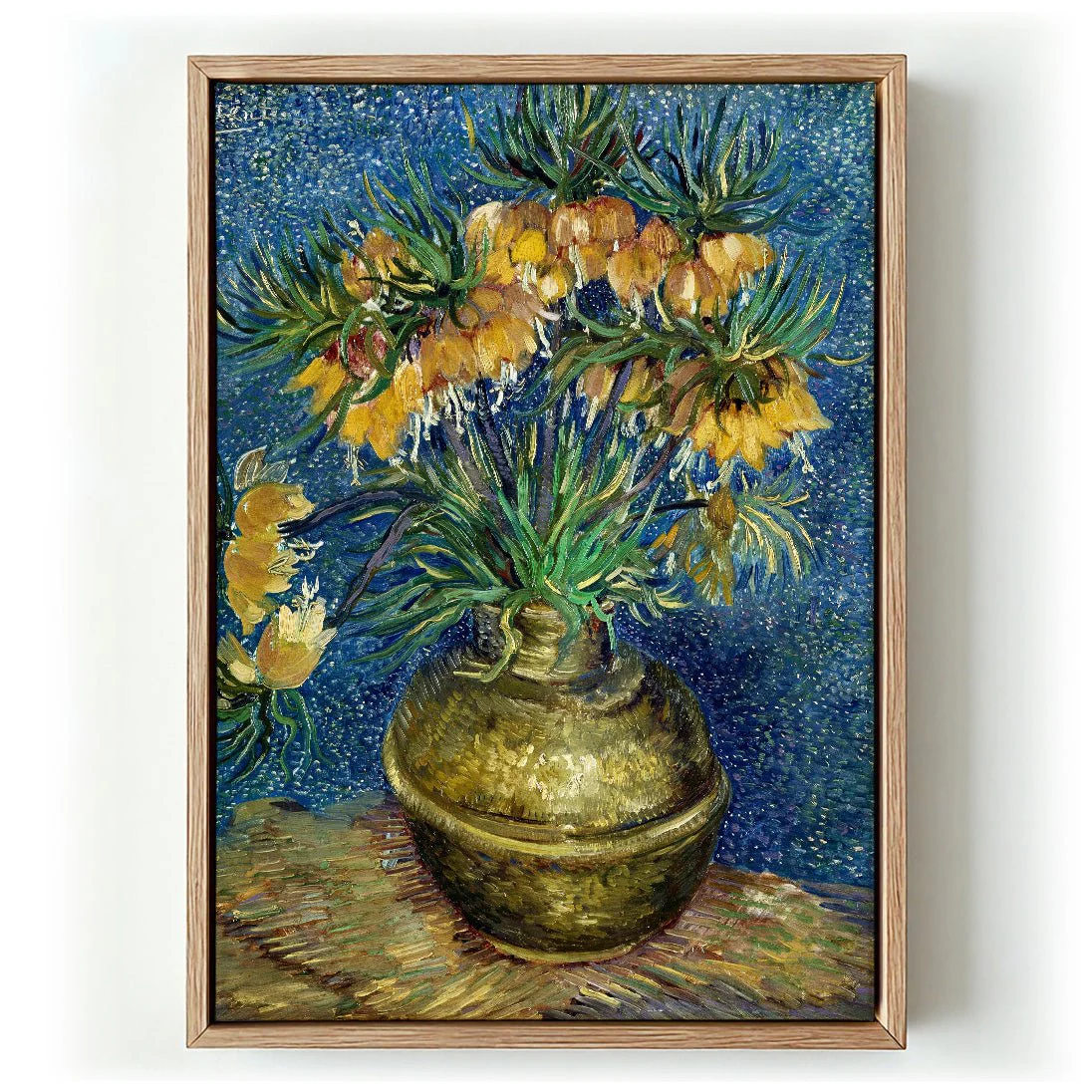 Imperial Fritillaries in a Copper Vase by Van Gogh