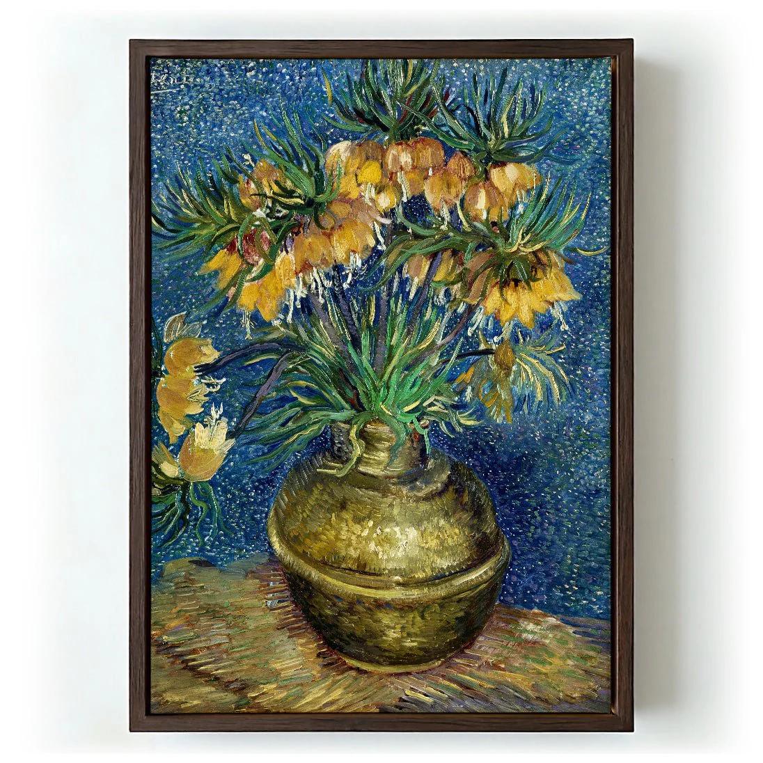 Imperial Fritillaries in a Copper Vase by Van Gogh - Image 5