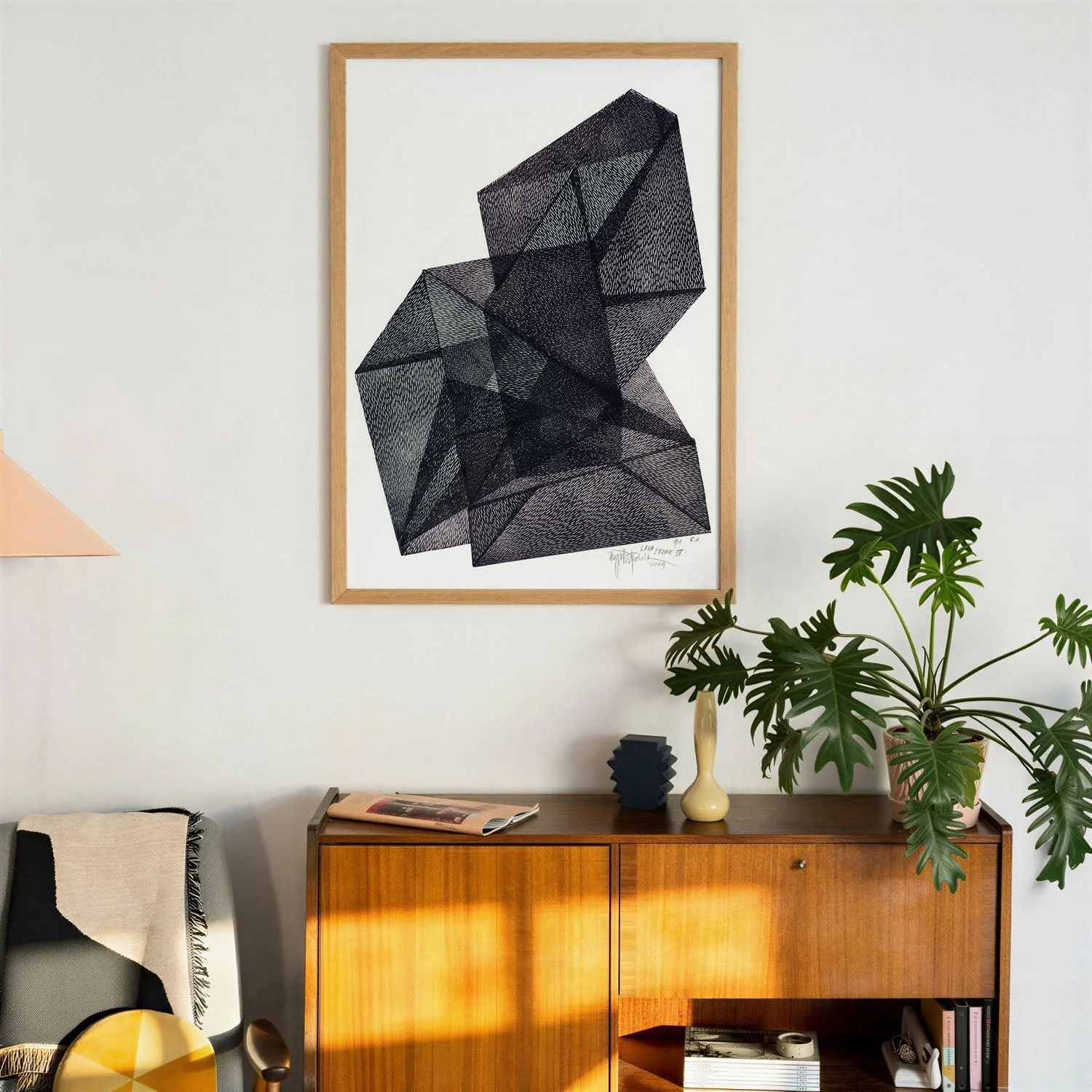 Interlocking Geometric Forms by Paulina - Image 3