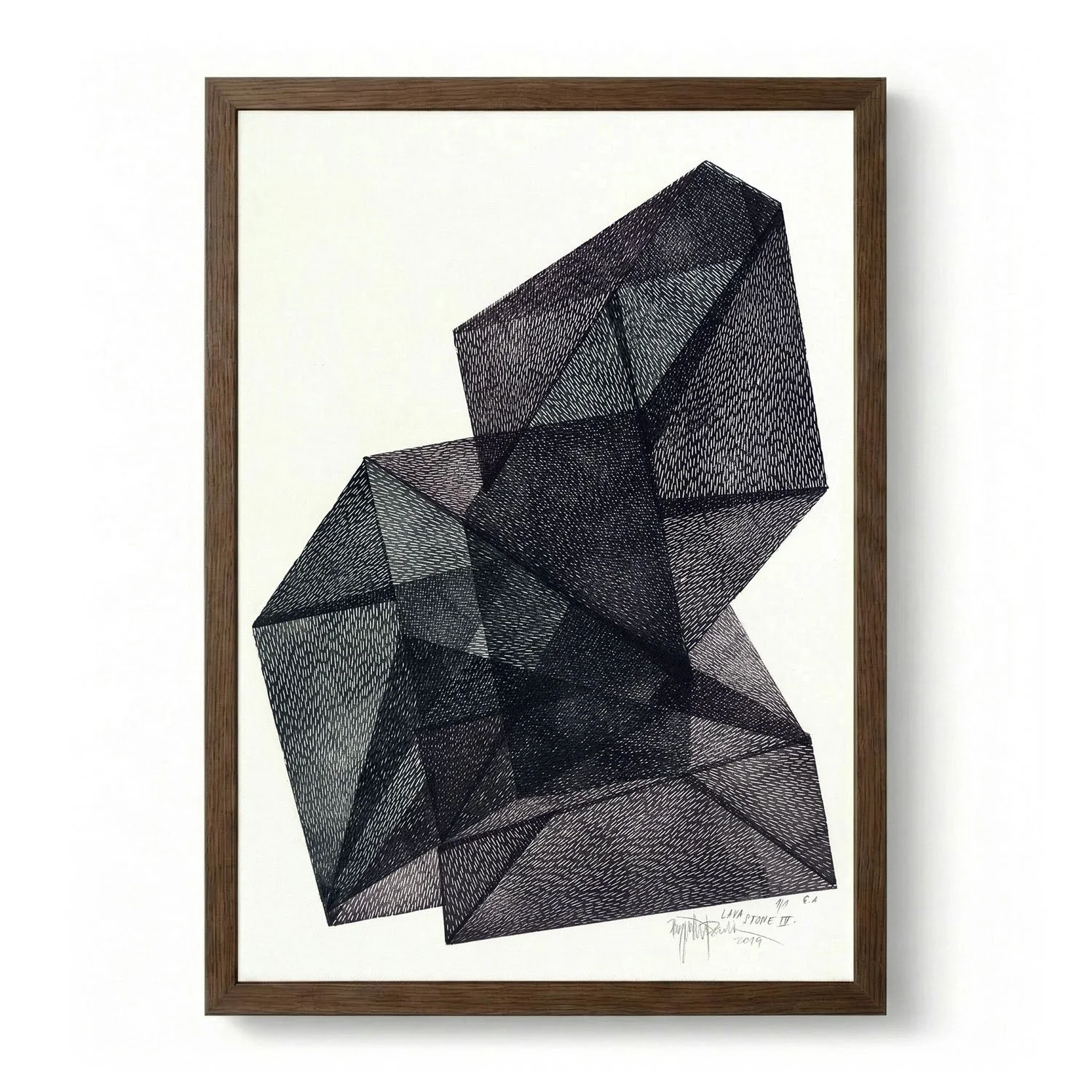 Interlocking Geometric Forms by Paulina - Image 6