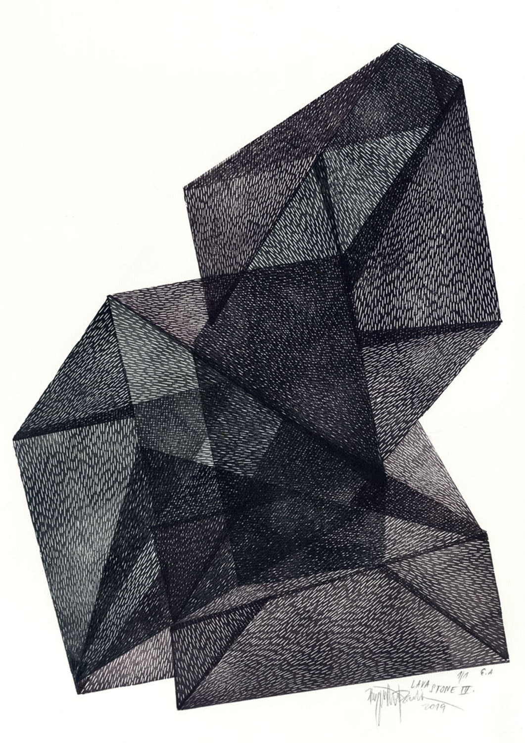 Interlocking Geometric Forms by Paulina - Image 7