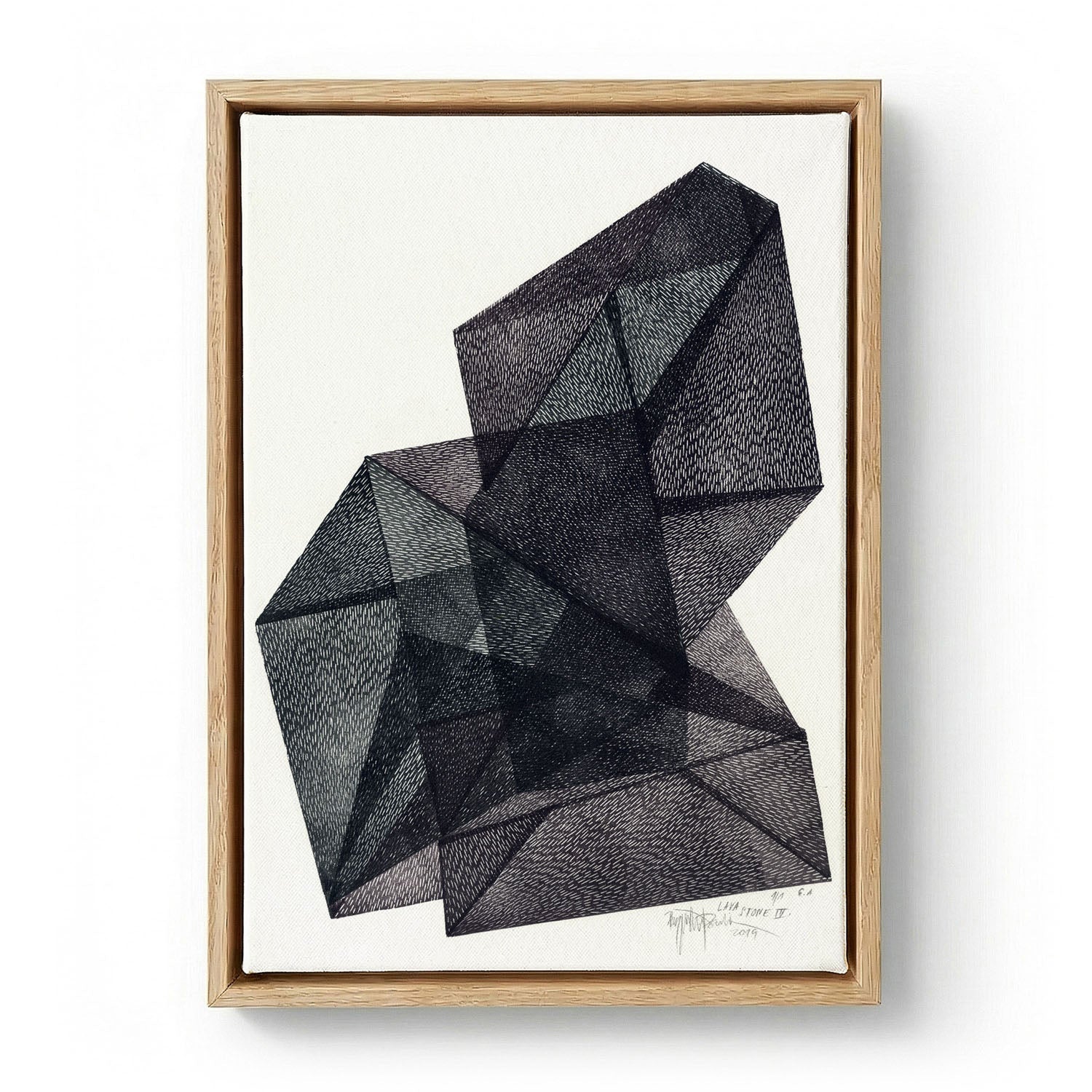 Interlocking Geometric Forms by Paulina