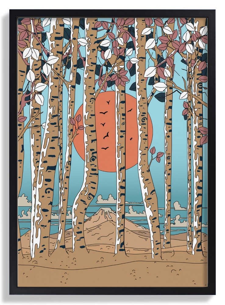 Japanese Birch Trees by Nicholas - Image 6