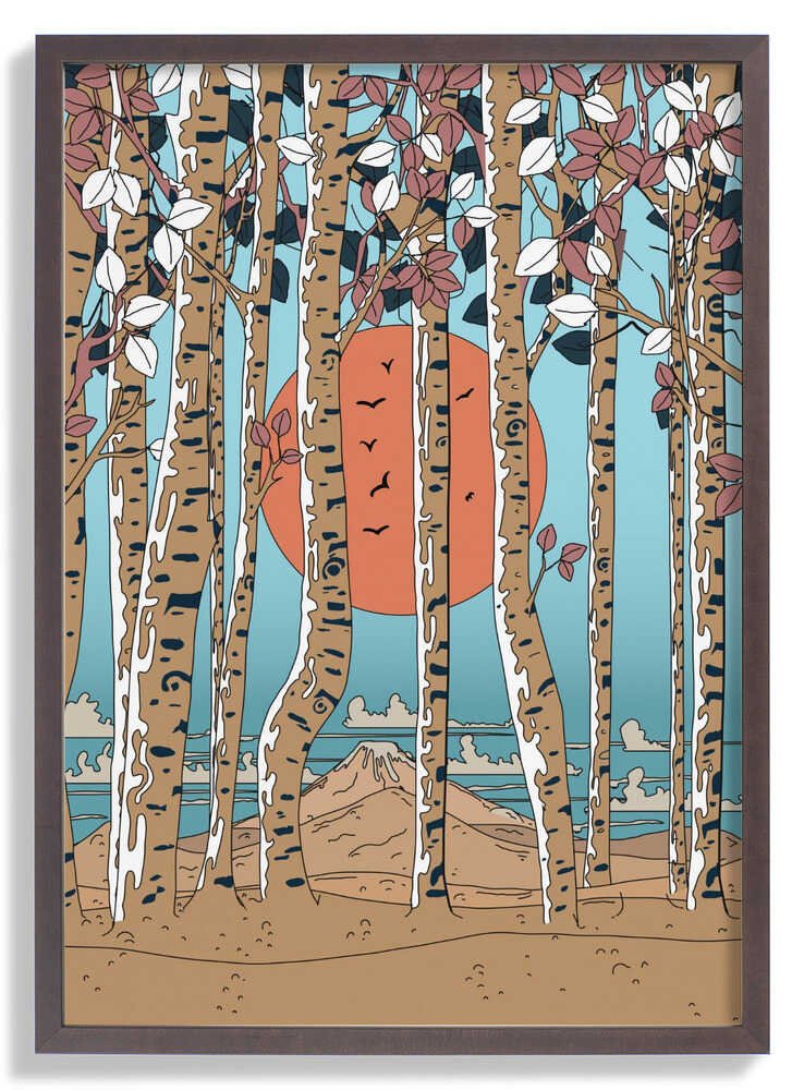 Japanese Birch Trees by Nicholas - Image 7