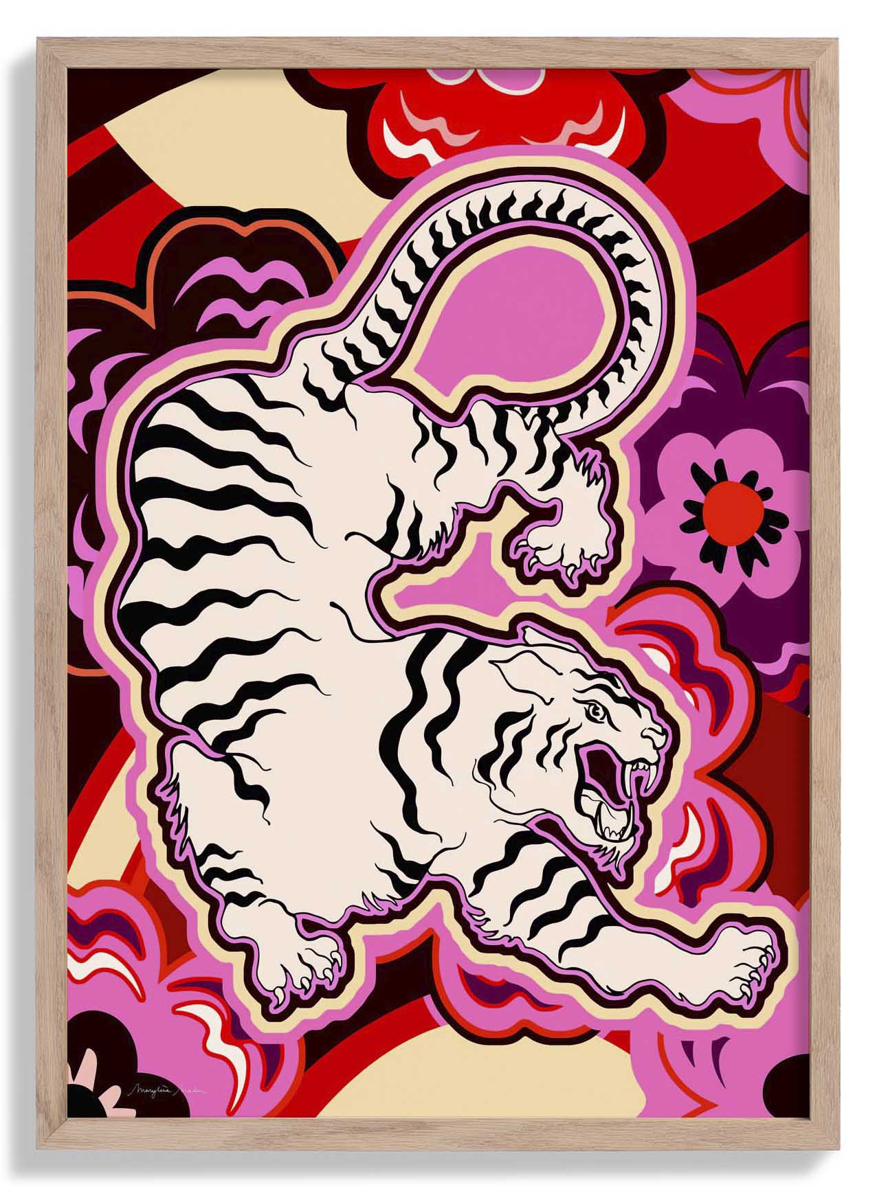 Japanese Tiger Flower by MARYLENE MADOU