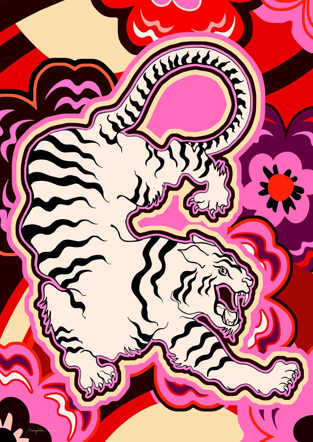 Japanese Tiger Flower by MARYLENE MADOU - Image 8
