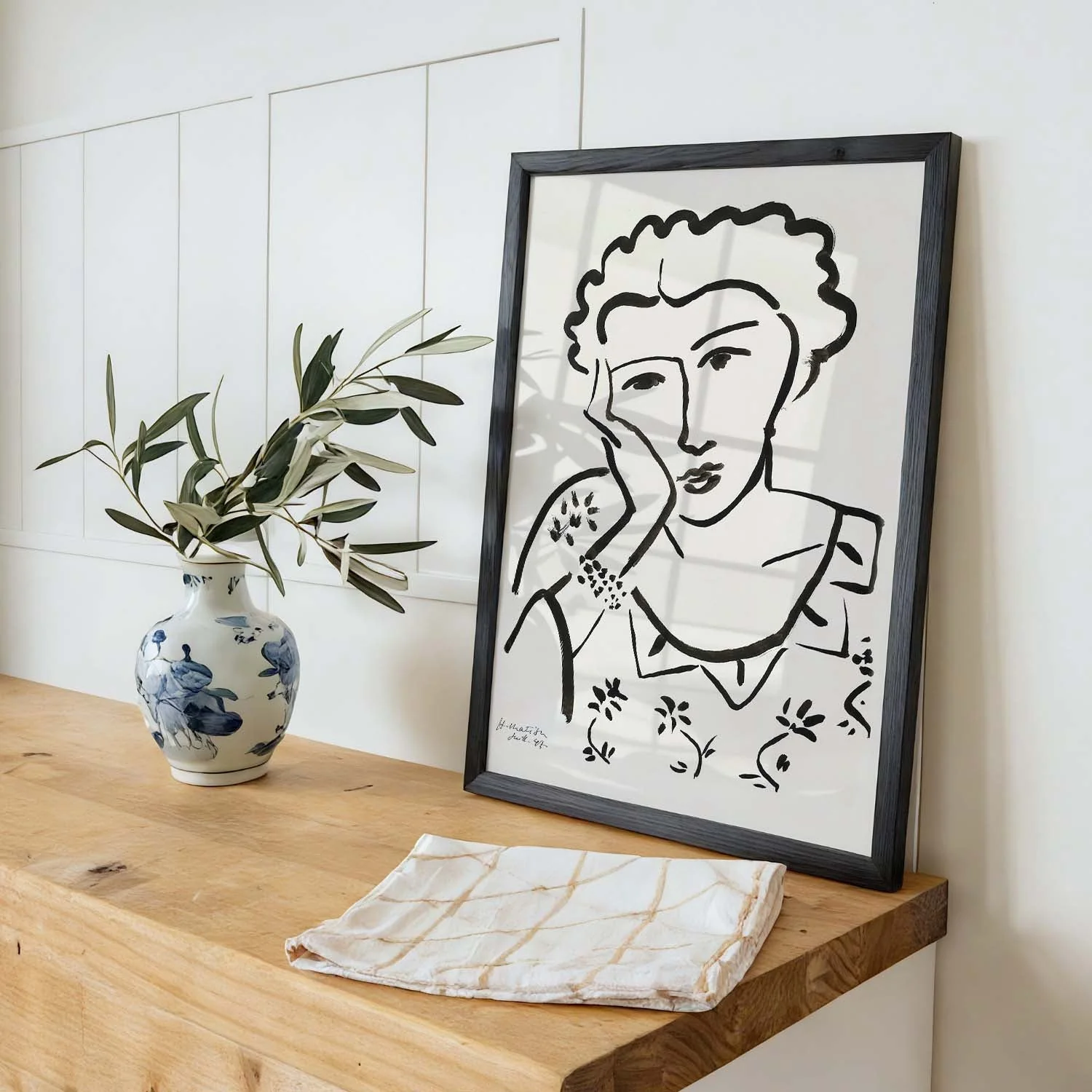 Jeune fille accoudée by Henri Matisse - Image 3