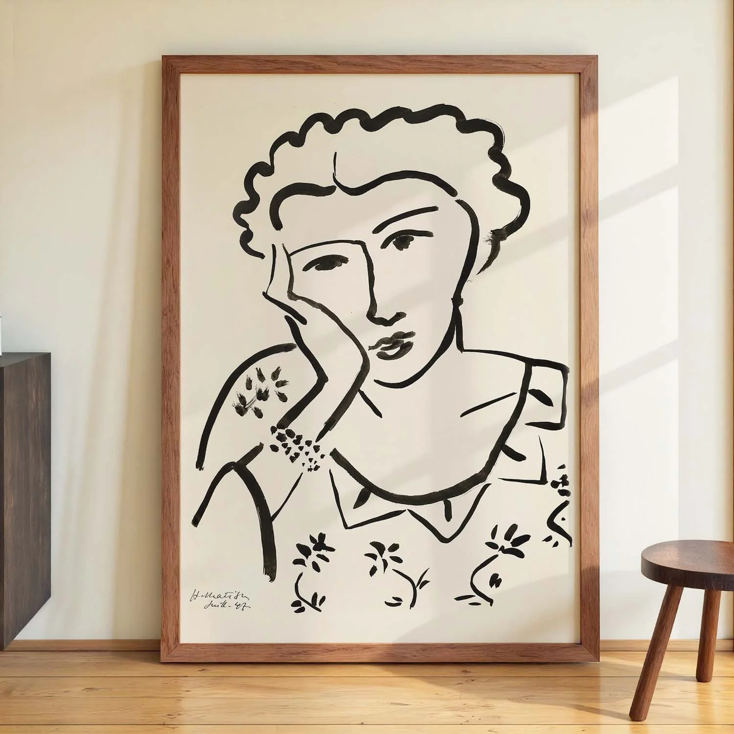 Jeune fille accoudée by Henri Matisse - Image 4