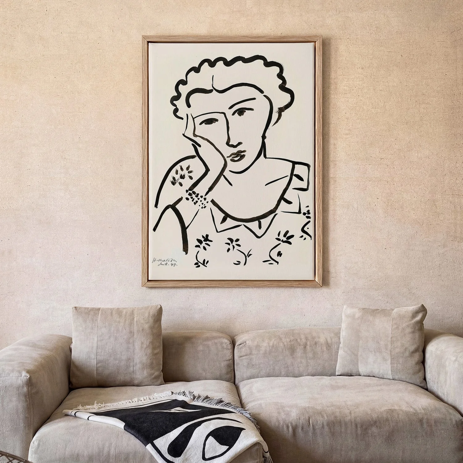 Jeune fille accoudée by Henri Matisse - Image 2