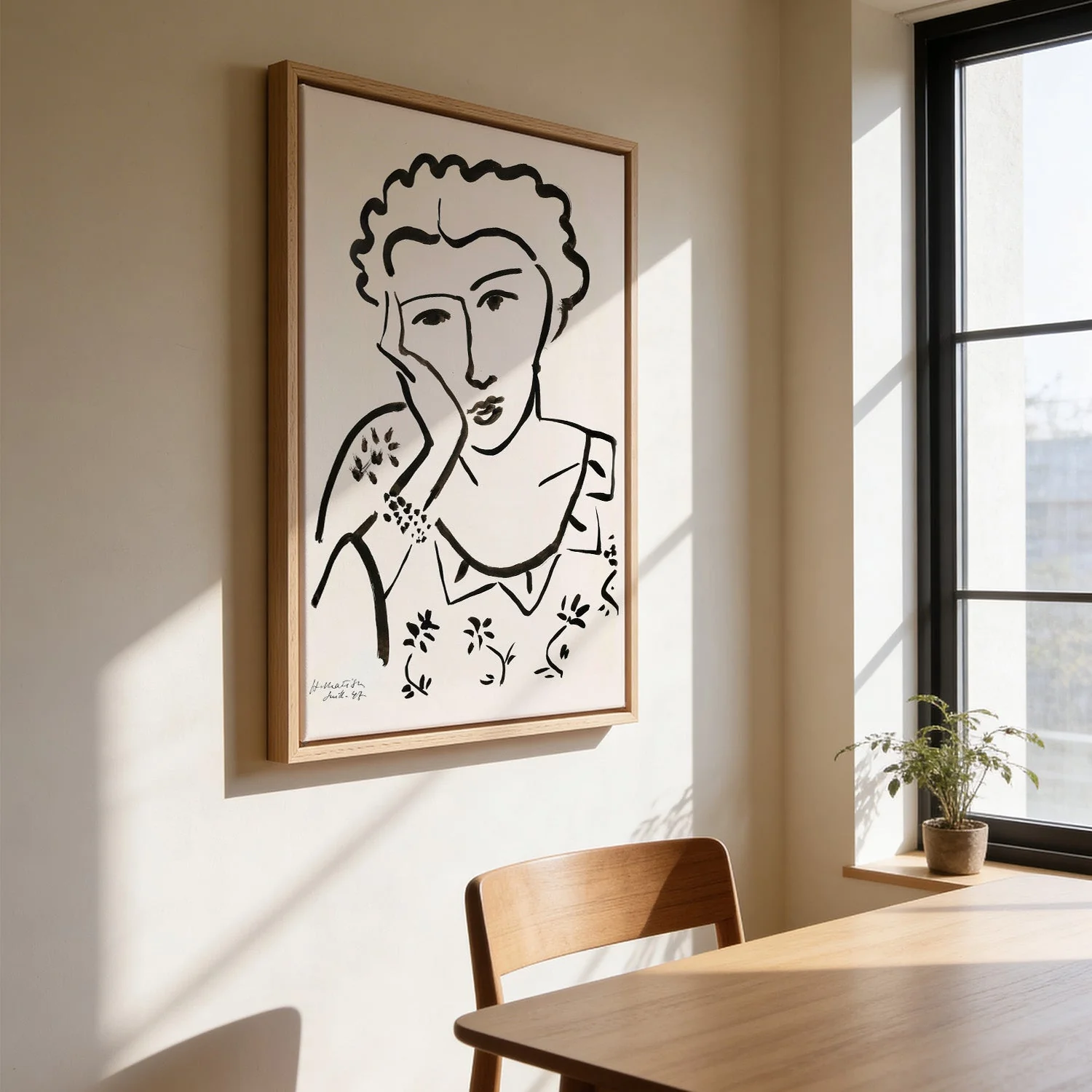 Jeune fille accoudée by Henri Matisse - Image 3