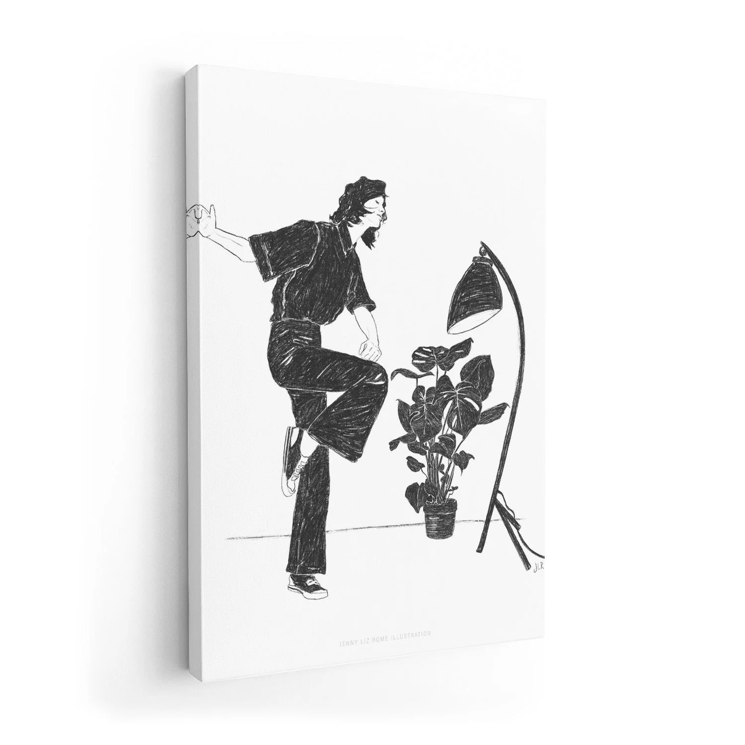 Jlr Dancingathome4 Blackandwhite by Jenny Liz Rome - Image 7