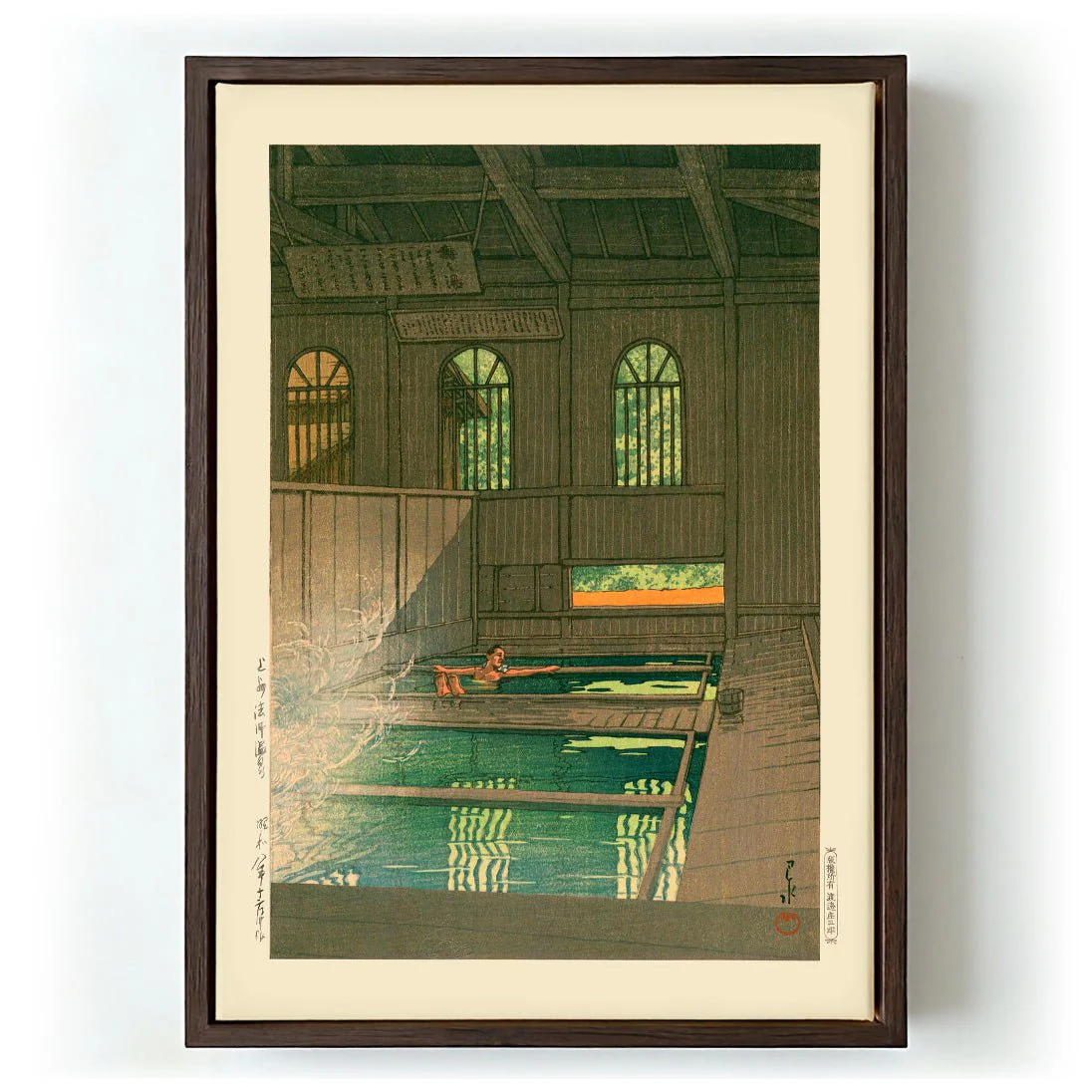 Joshu Hoshi Onsen by Hasui - Image 6
