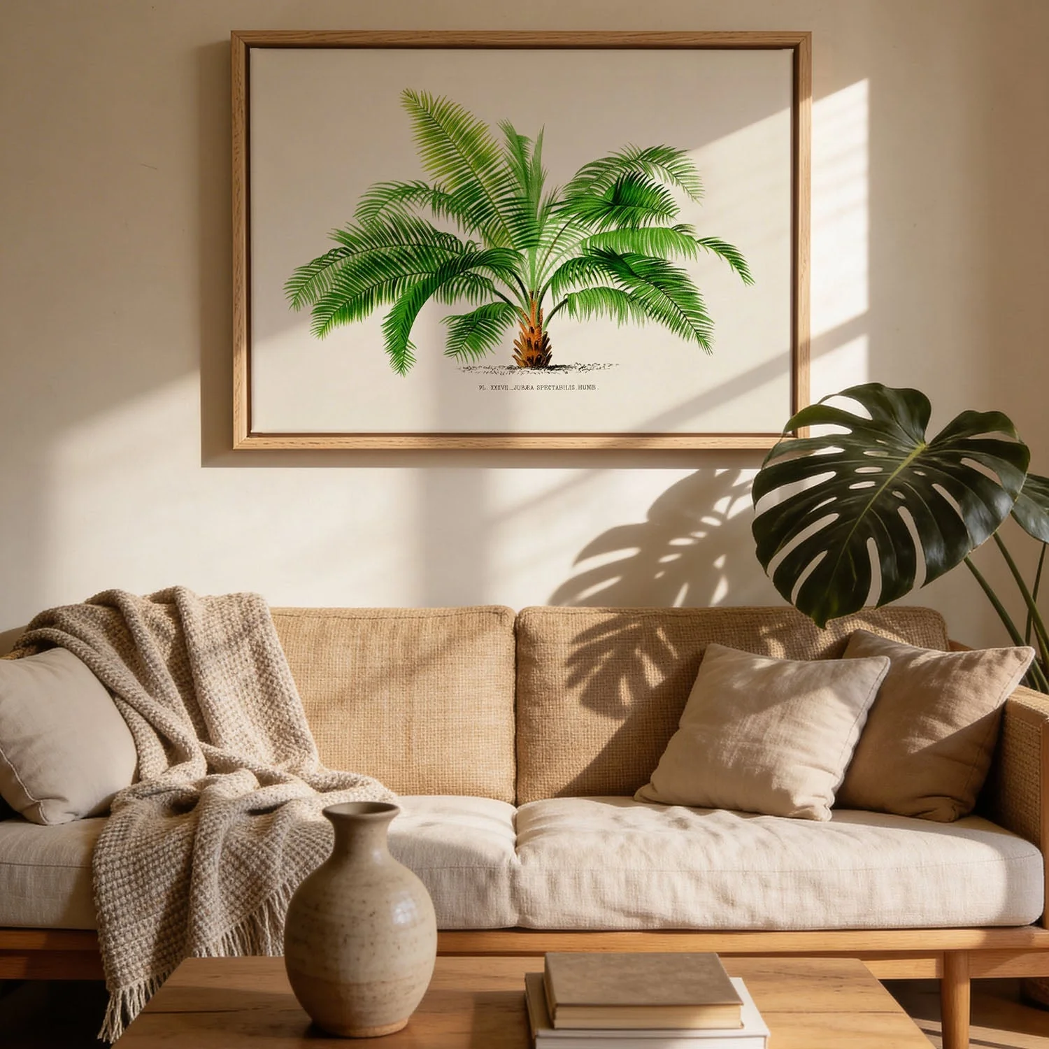 Jubaea Spectabilis Palm Tree Art Print - Image 2