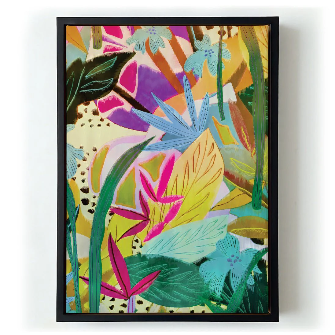 Jungle Collage Yellow by MARYLENE MADOU - Image 6