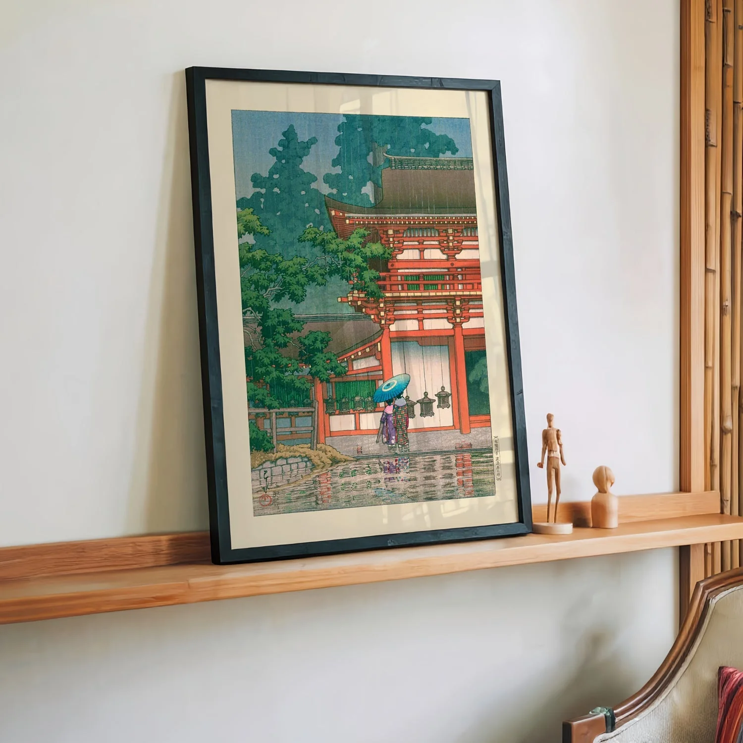 Kasuga Shrine Art Print By Hasui - Image 4