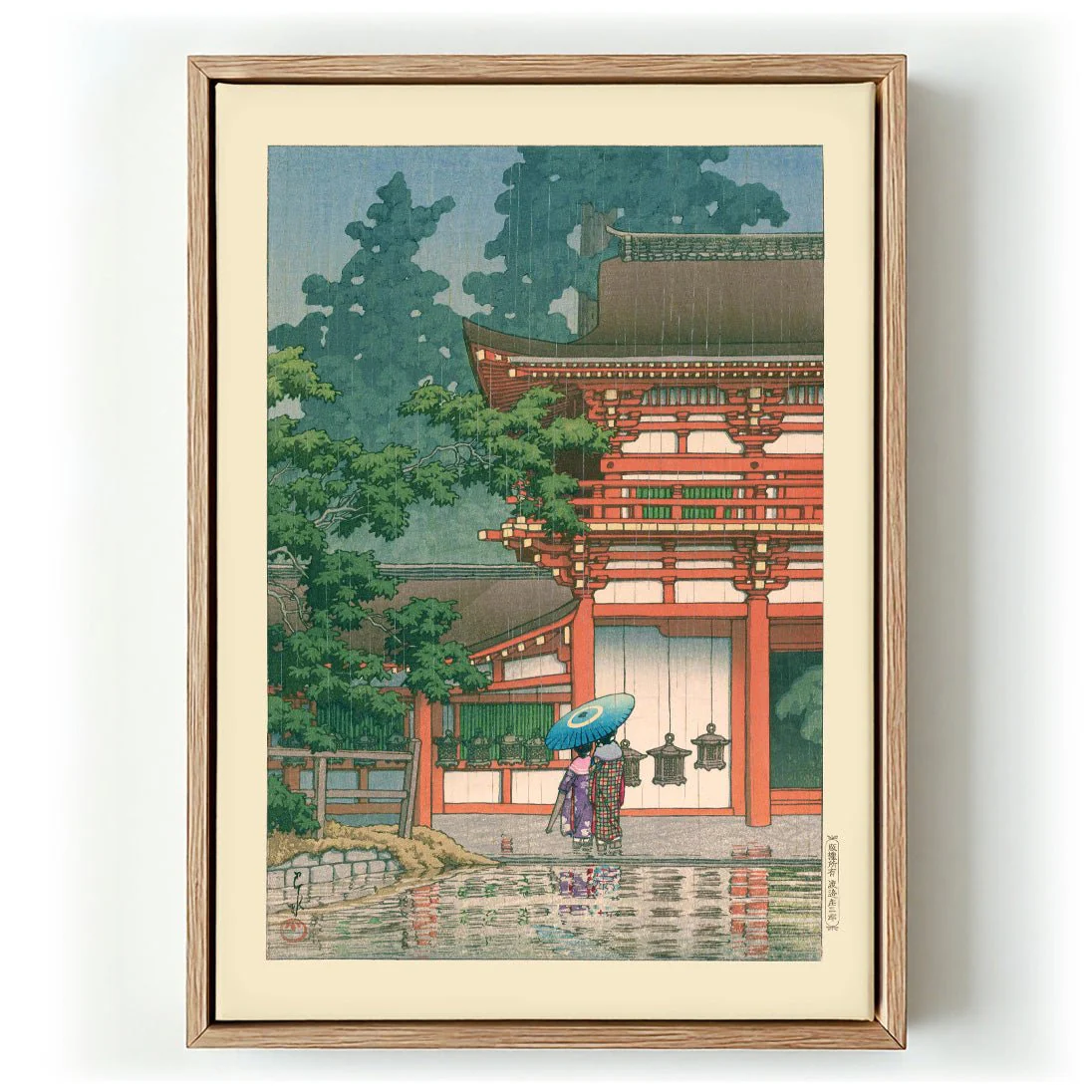 Kasuga Shrine Art Print By Hasui