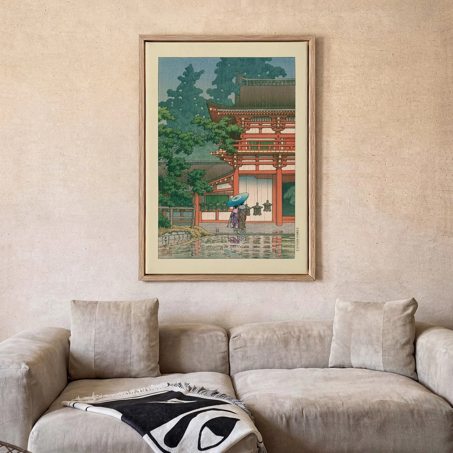 Kasuga Shrine Art Print By Hasui - Image 2