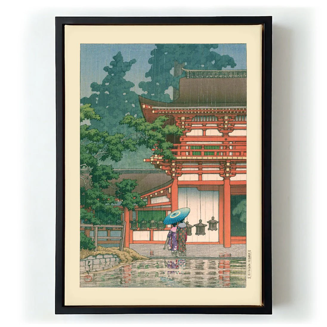 Kasuga Shrine Art Print By Hasui - Image 5