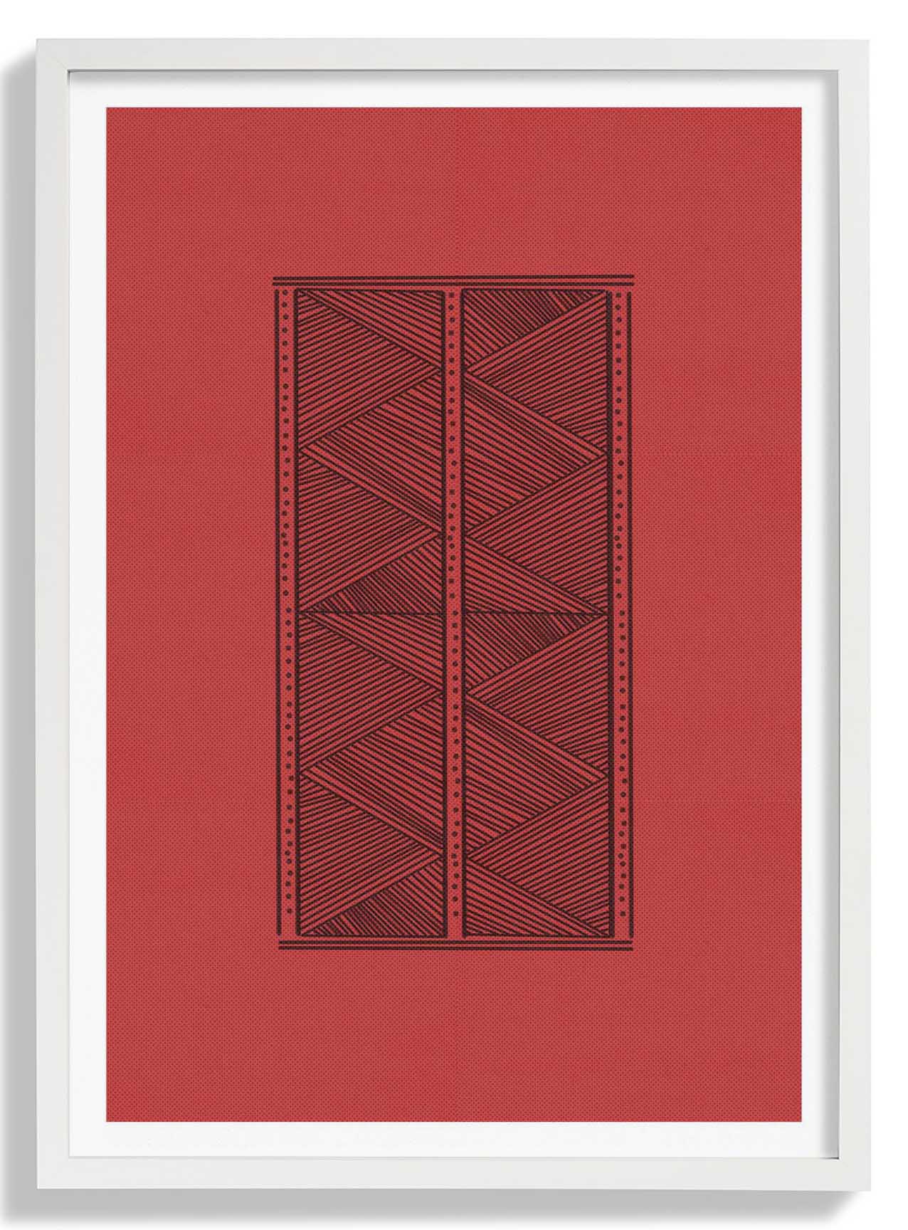 Kayapo Brazilian Indigenous Art Nr 12 by Cinthya Godoy - Image 2