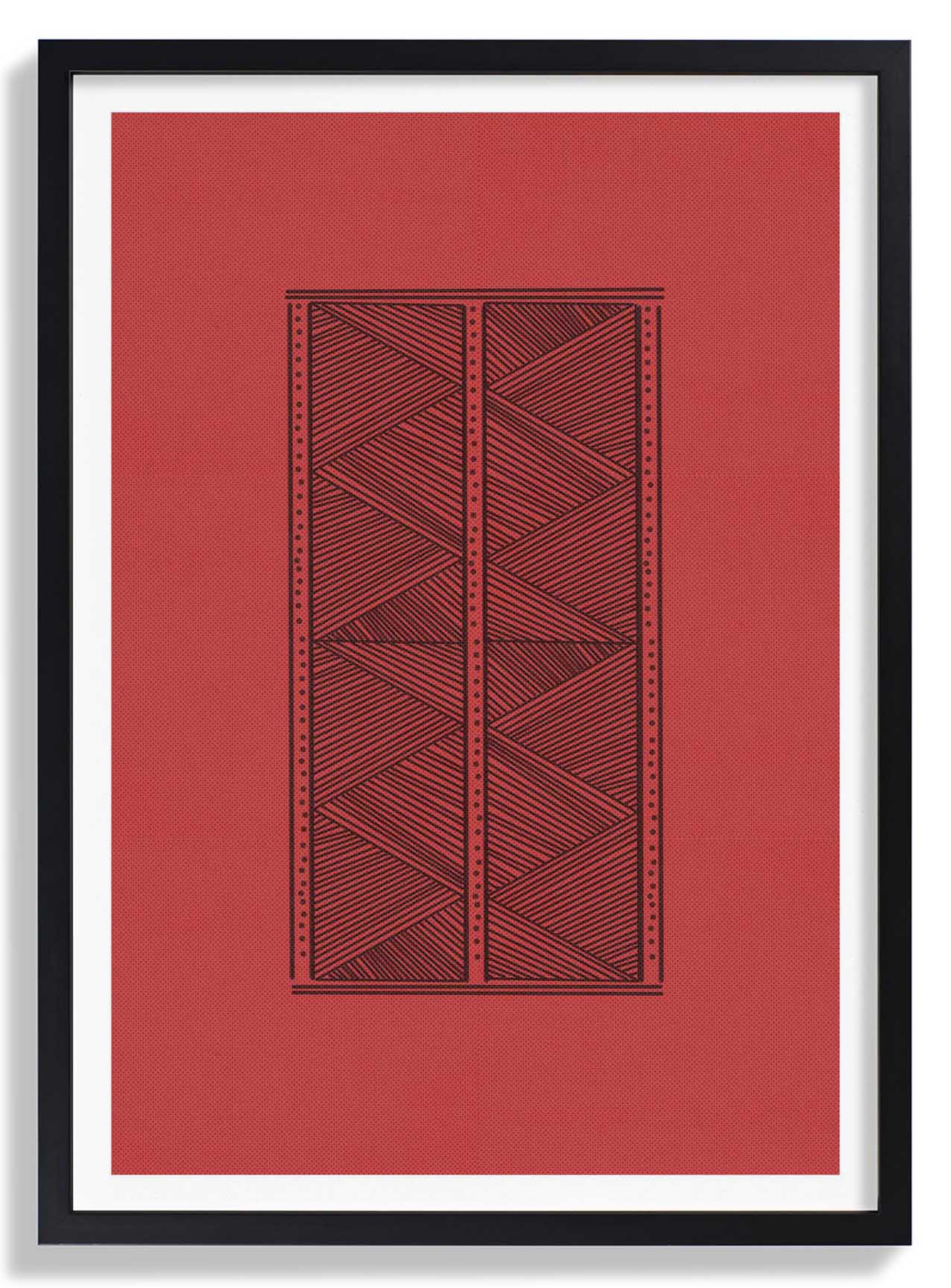 Kayapo Brazilian Indigenous Art Nr 12 by Cinthya Godoy - Image 3