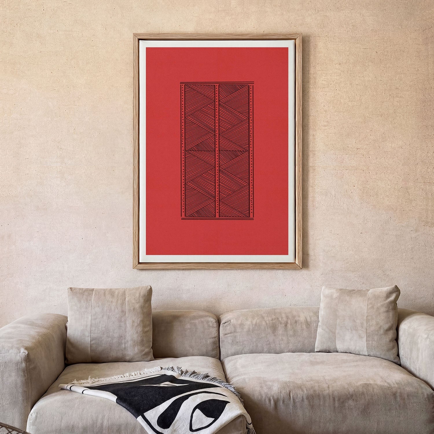 Kayapo Brazilian Indigenous Art Nr 12 by Cinthya Godoy - Image 2