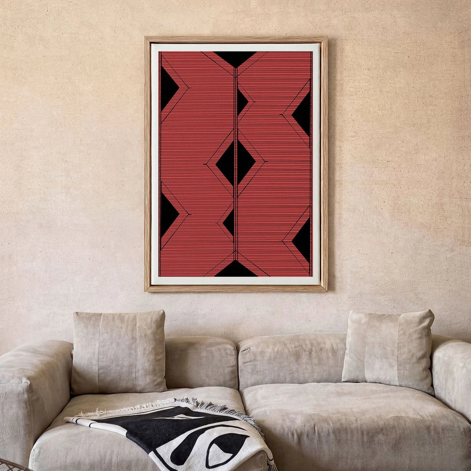 Kayapo Brazilian Indigenous Art Nr 18 by Cinthya Godoy - Image 2