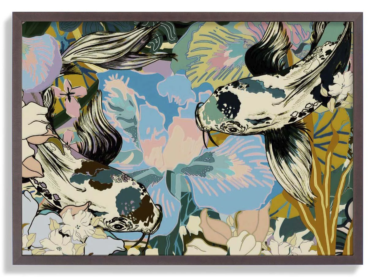 Large Koi Pond by MARYLENE MADOU - Image 7