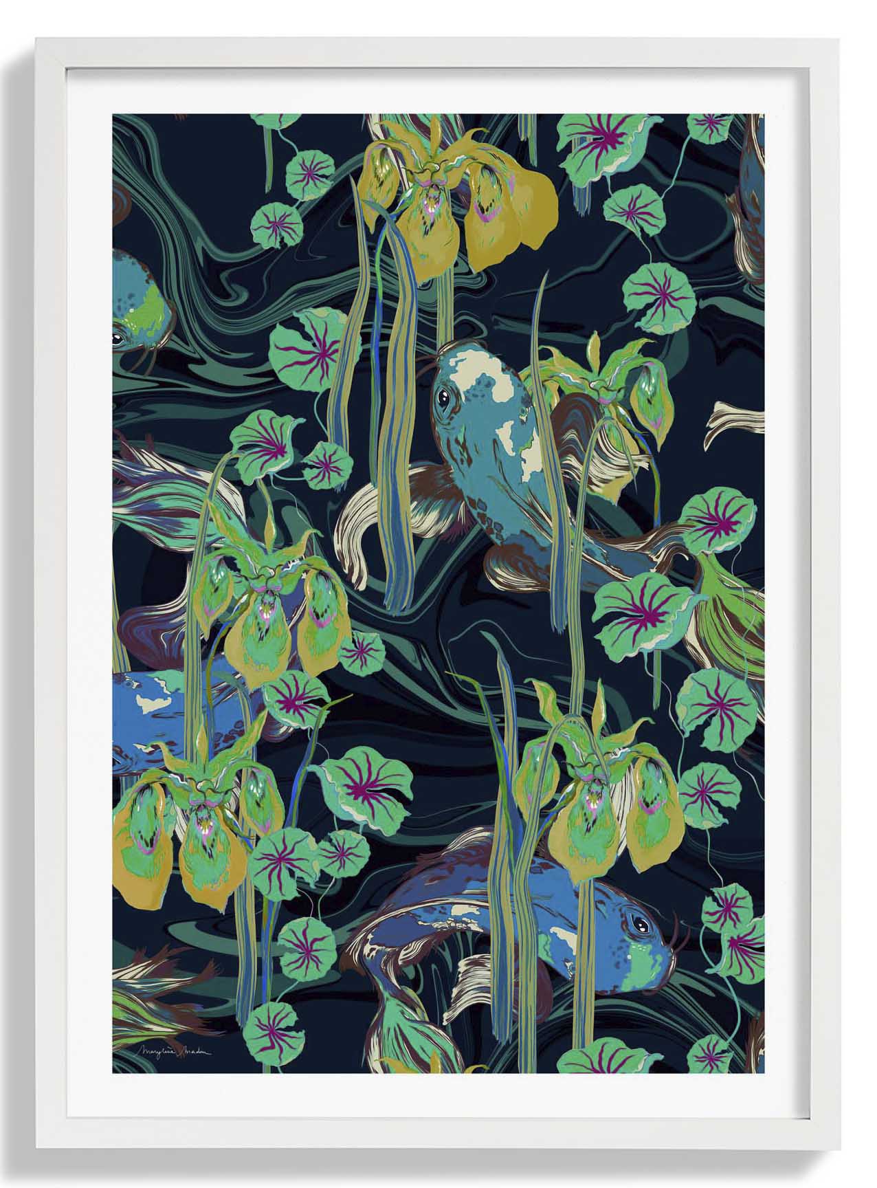 Koi Pond by MARYLENE MADOU - Image 5
