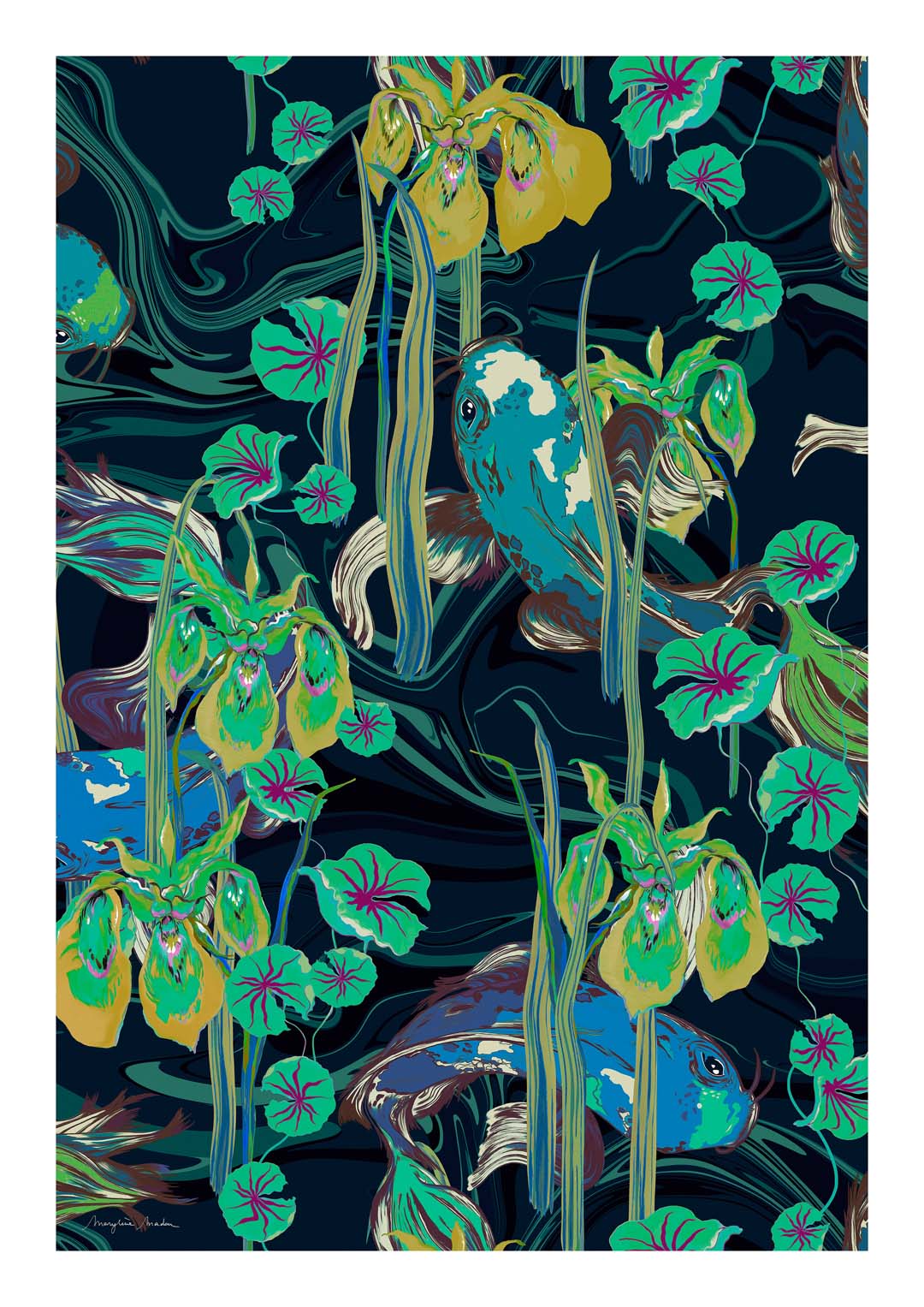 Koi Pond by MARYLENE MADOU - Image 8