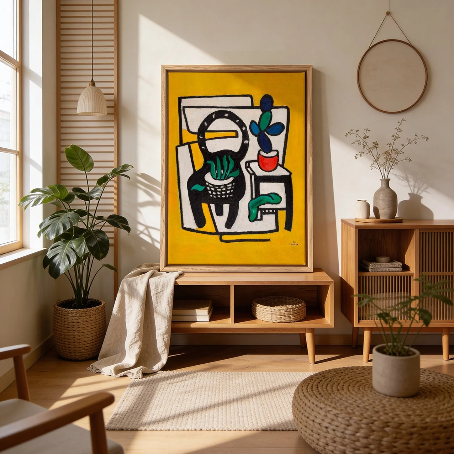 La Chaise noire by Fernand Léger - Image 4