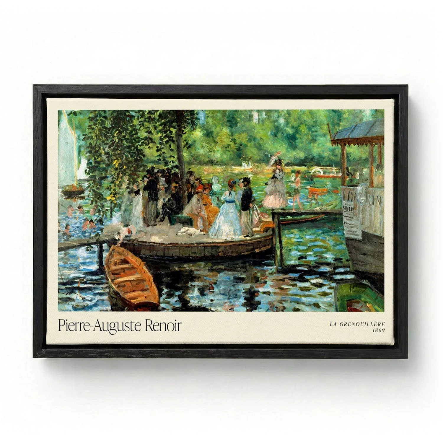 La Grenouillère Art Exhibition by Pierre A. Renoir - Image 5