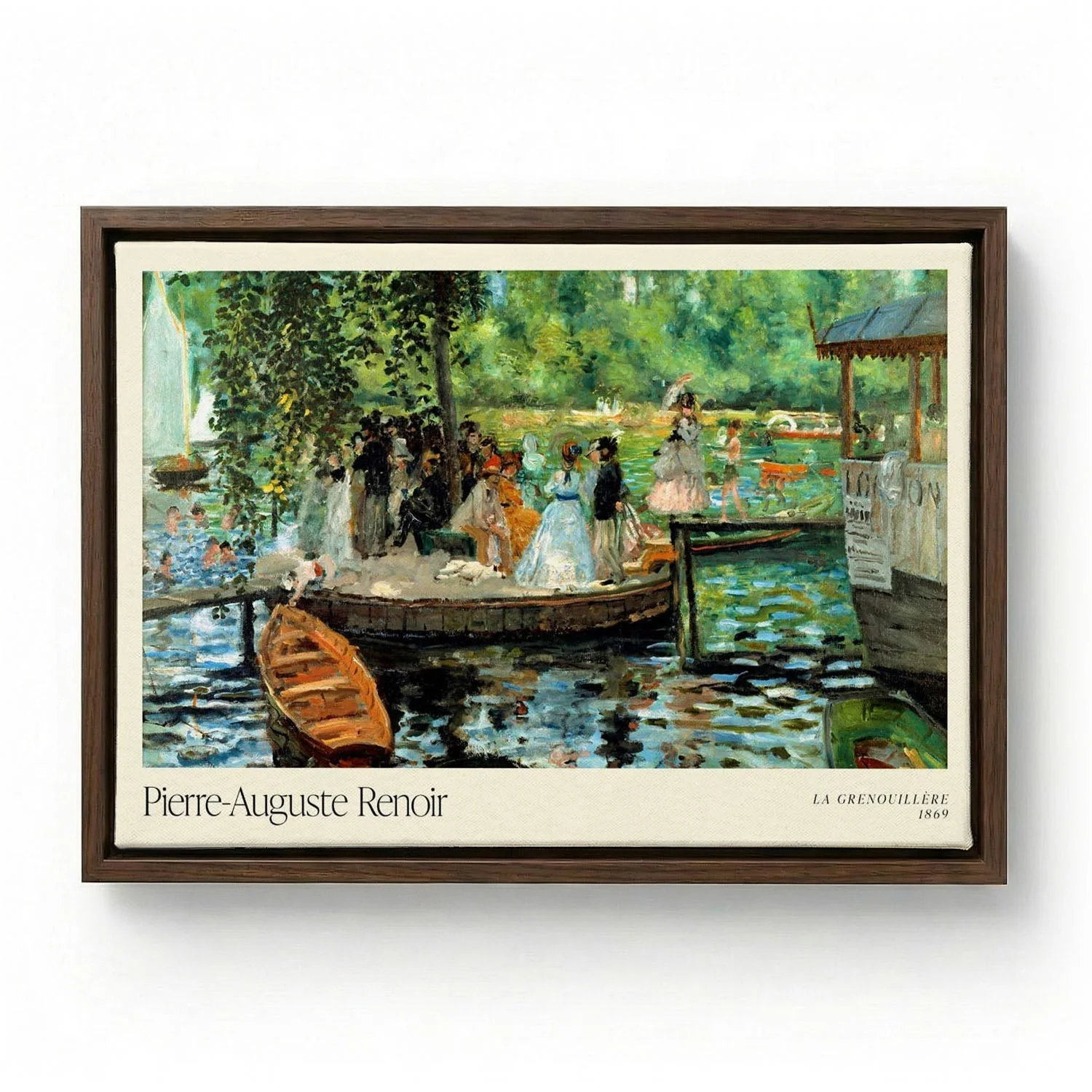 La Grenouillère Art Exhibition by Pierre A. Renoir - Image 6