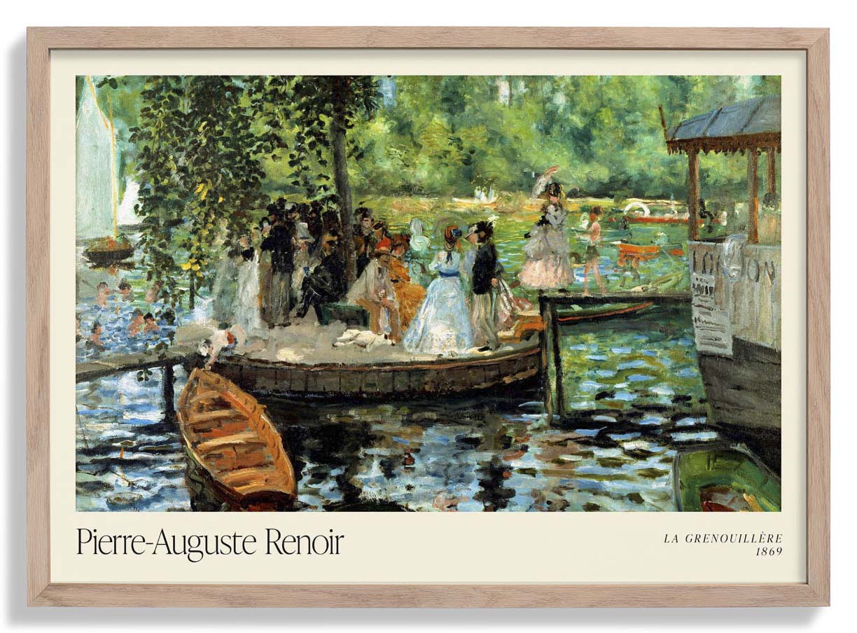 La Grenouillère Art Exhibition by Pierre A. Renoir