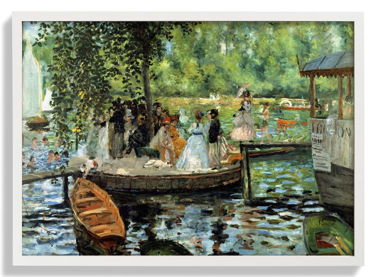 La Grenouillère Painting by Pierre A. Renoir - Image 5