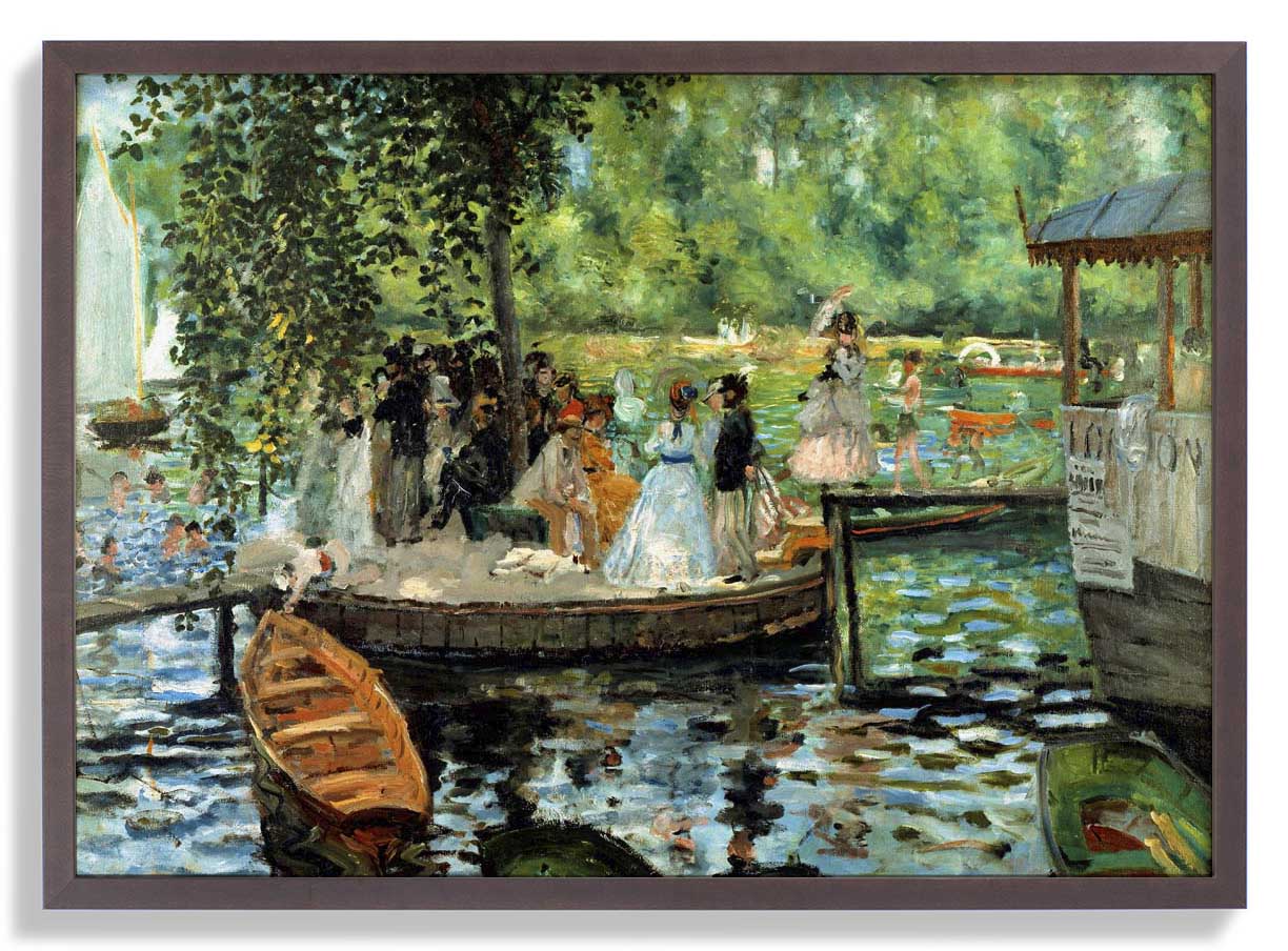 La Grenouillère Painting by Pierre A. Renoir - Image 7