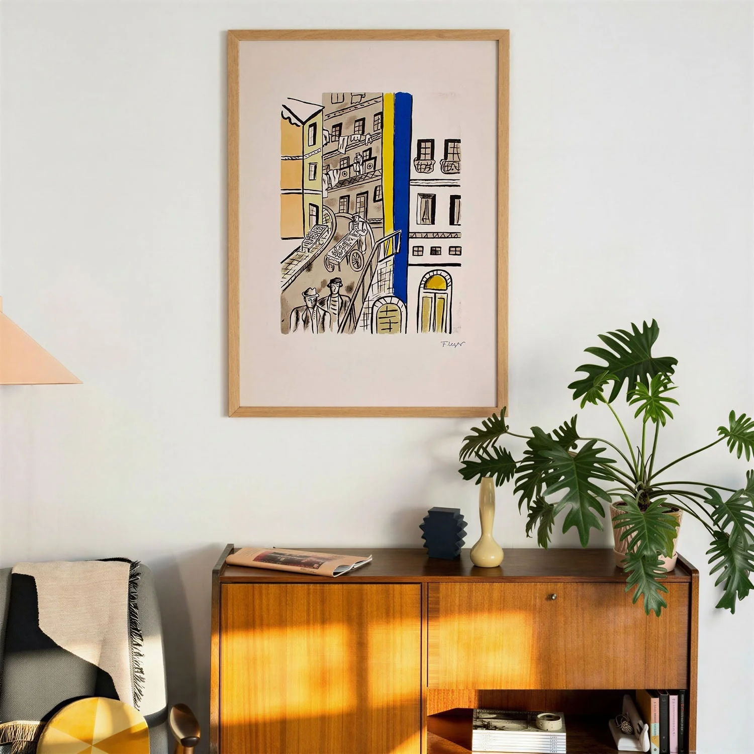La rue (Street) by Fernand Léger - Image 3