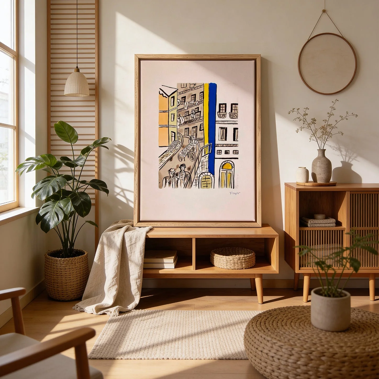 La rue (Street) by Fernand Léger - Image 4