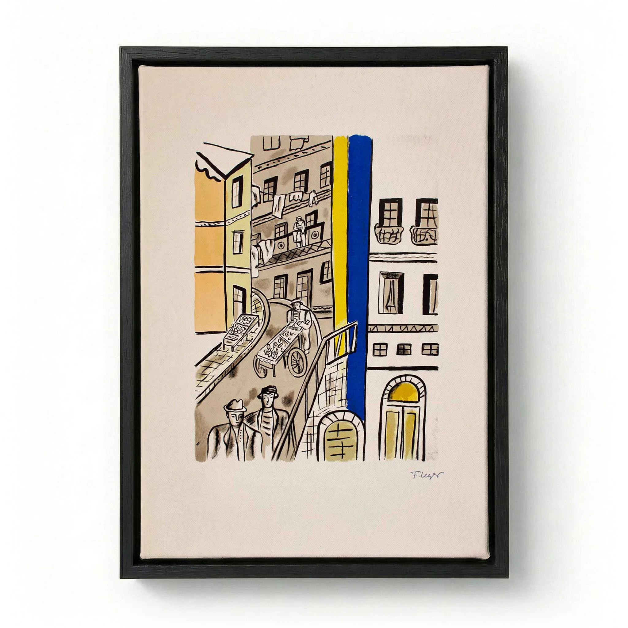 La rue (Street) by Fernand Léger - Image 5