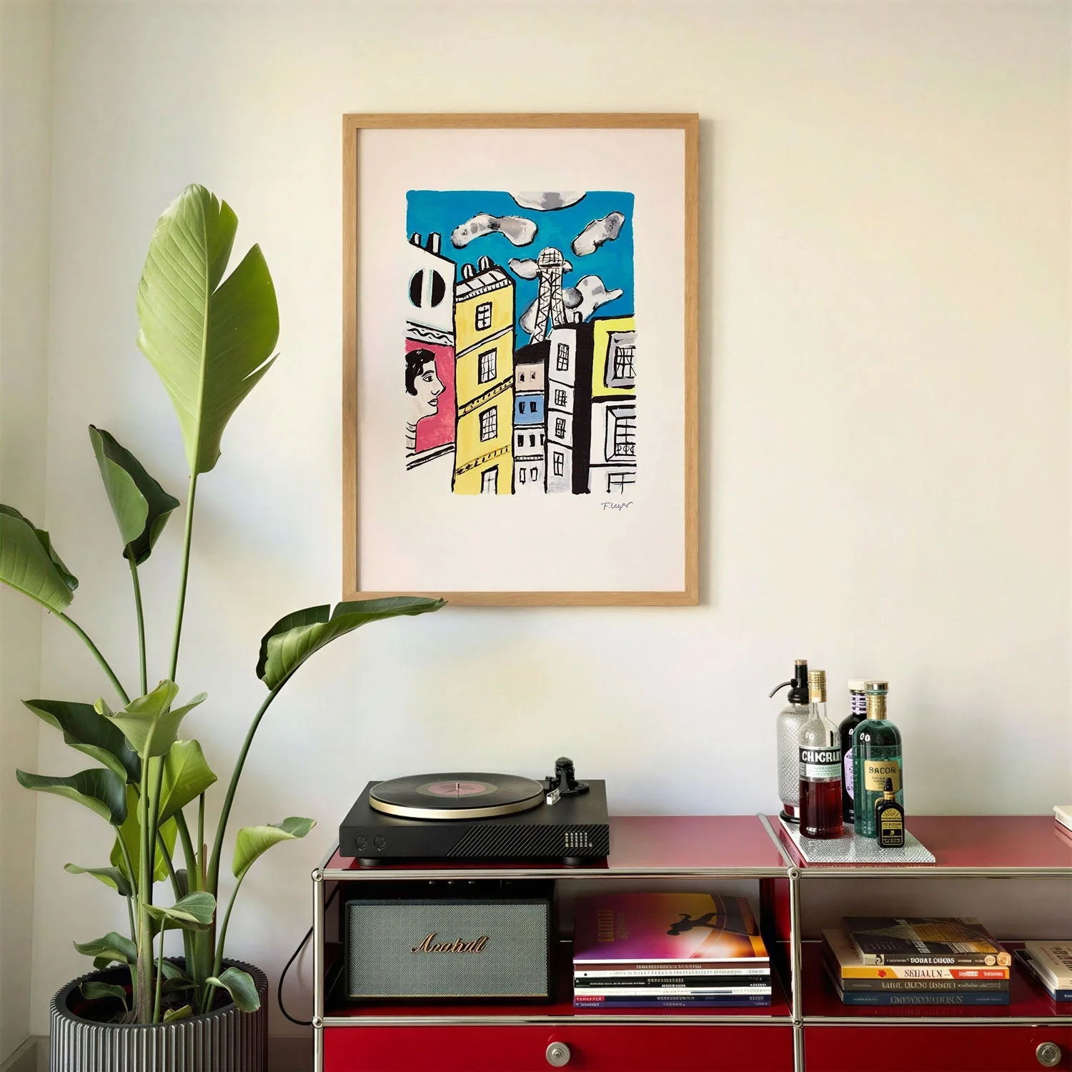 La Tour Eiffel (The Eiffel Tower) by Fernand Léger - Image 2