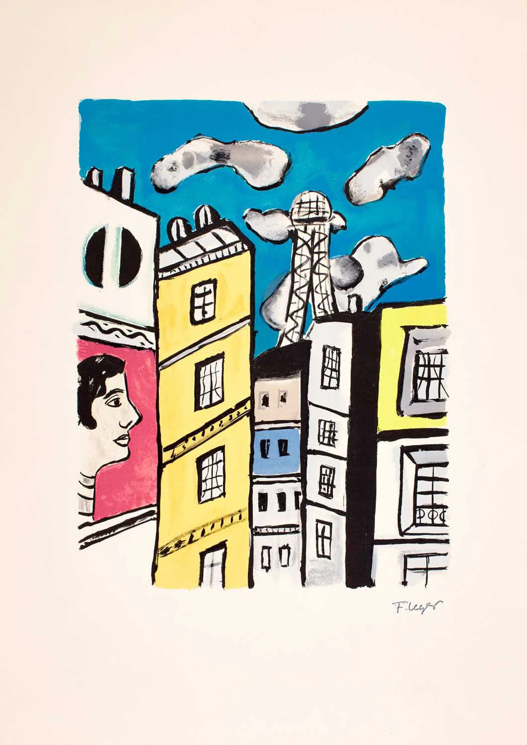 La Tour Eiffel (The Eiffel Tower) by Fernand Léger - Image 7