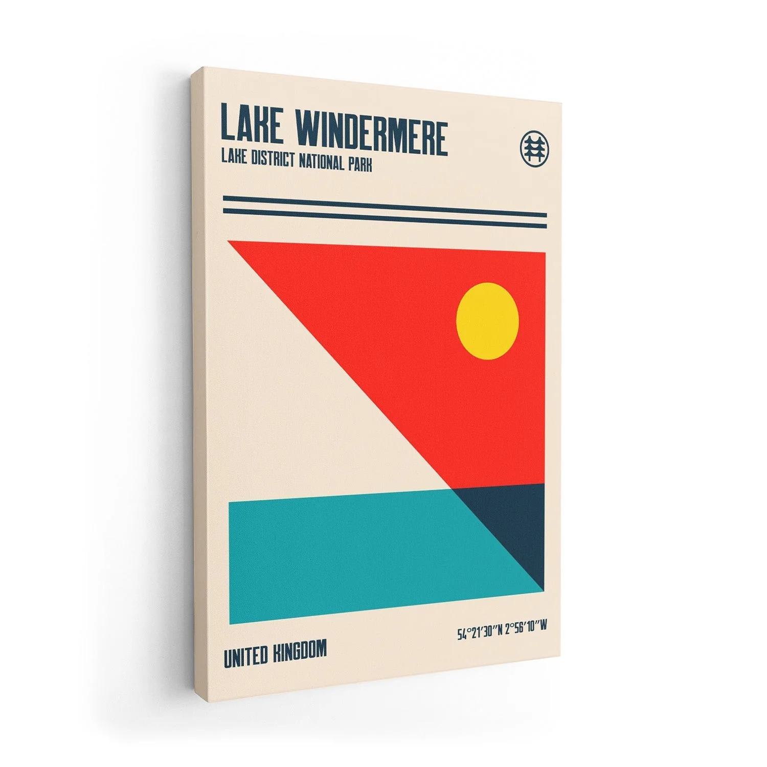 Lake Windermere Lake District National Park Travel Poster by Retrodrome - Image 7