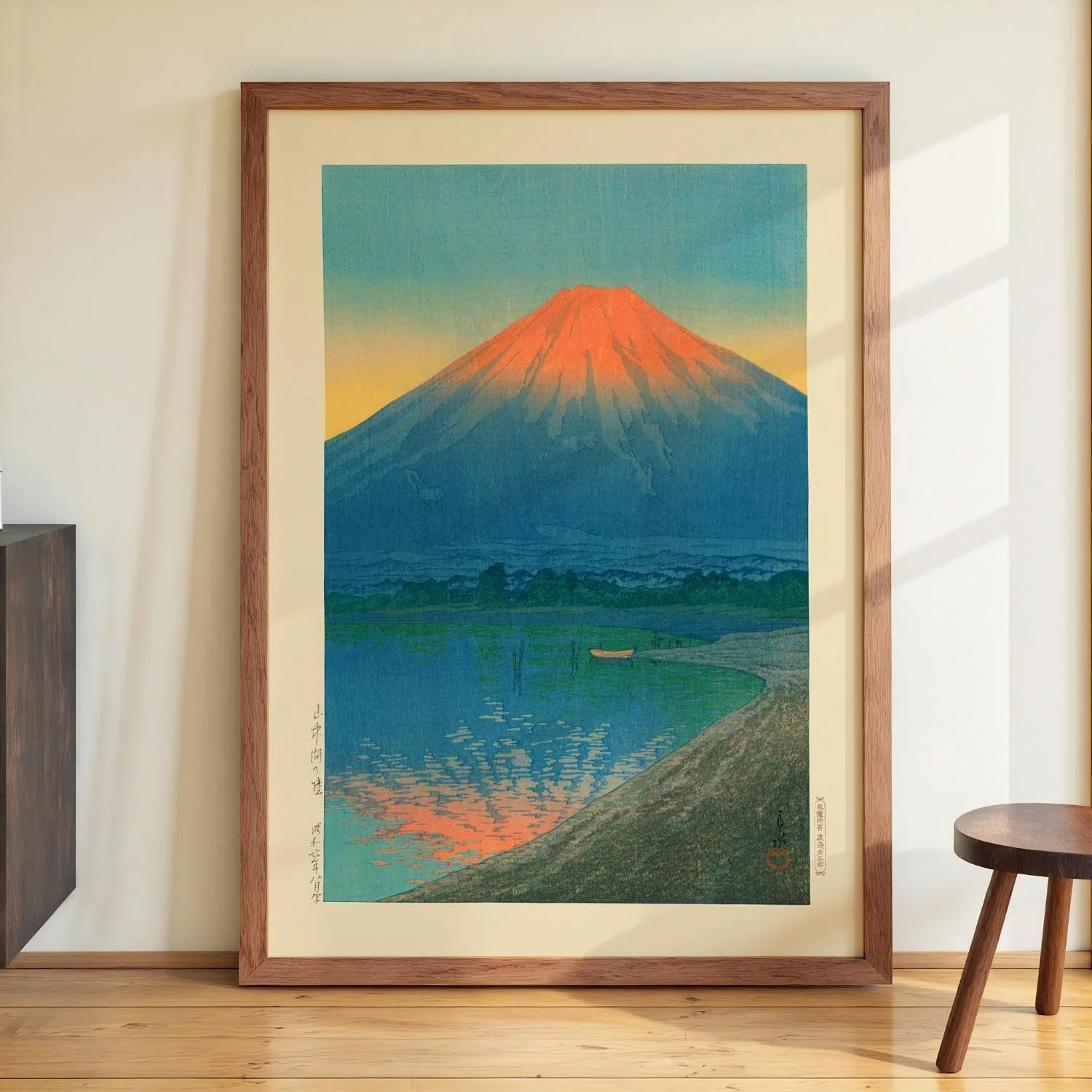 Lake Yamanaka and Mt. Fuji by Hasui - Image 2