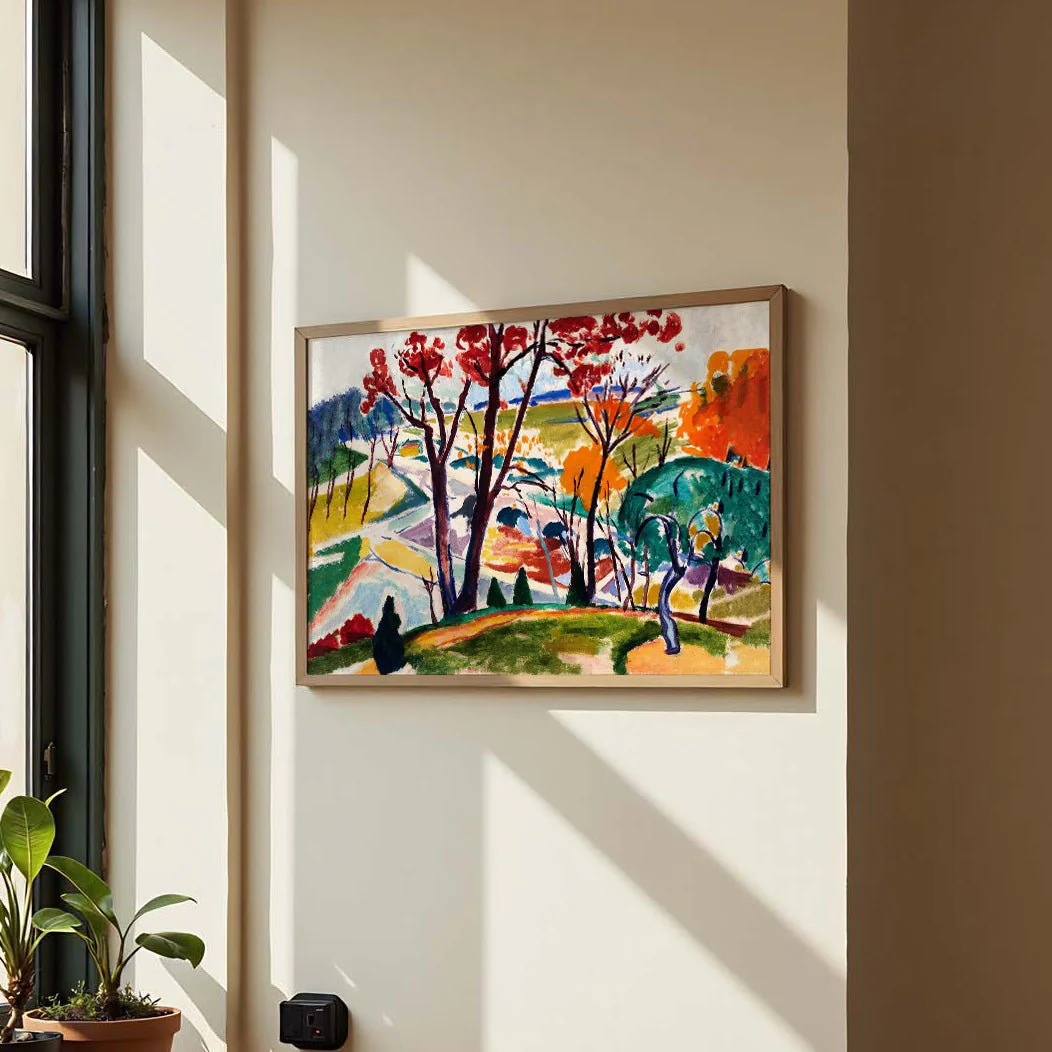 Landscape, Bridge, Huntingdon Valley by Henry Lyman - Image 3
