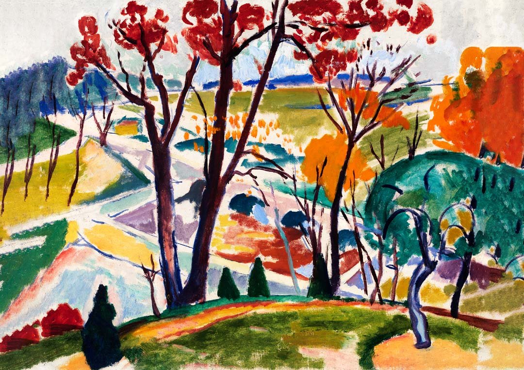 Landscape, Bridge, Huntingdon Valley by Henry Lyman - Image 8
