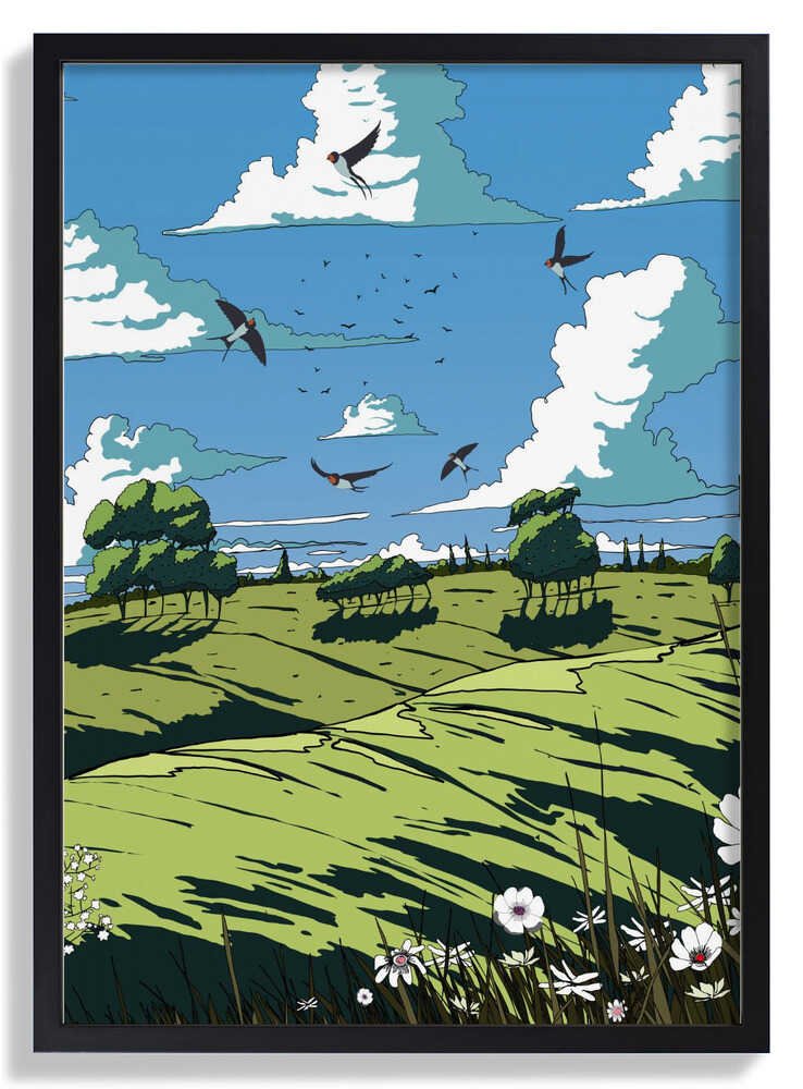 Landscape In The Summer by Nicholas - Image 6