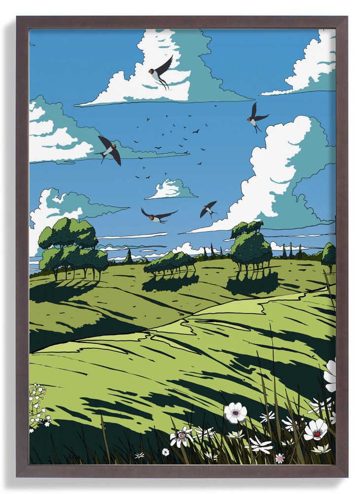 Landscape In The Summer by Nicholas - Image 7